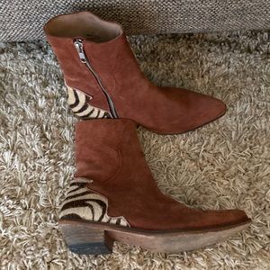 Free people The Last Outlaw booties